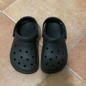Boys Crocs size 12 black